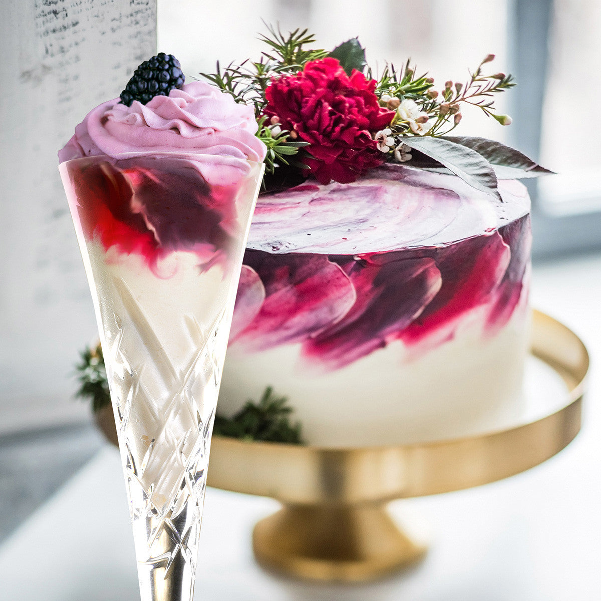 Berry Cream Cake Shake Recipe – Protein Milkshake