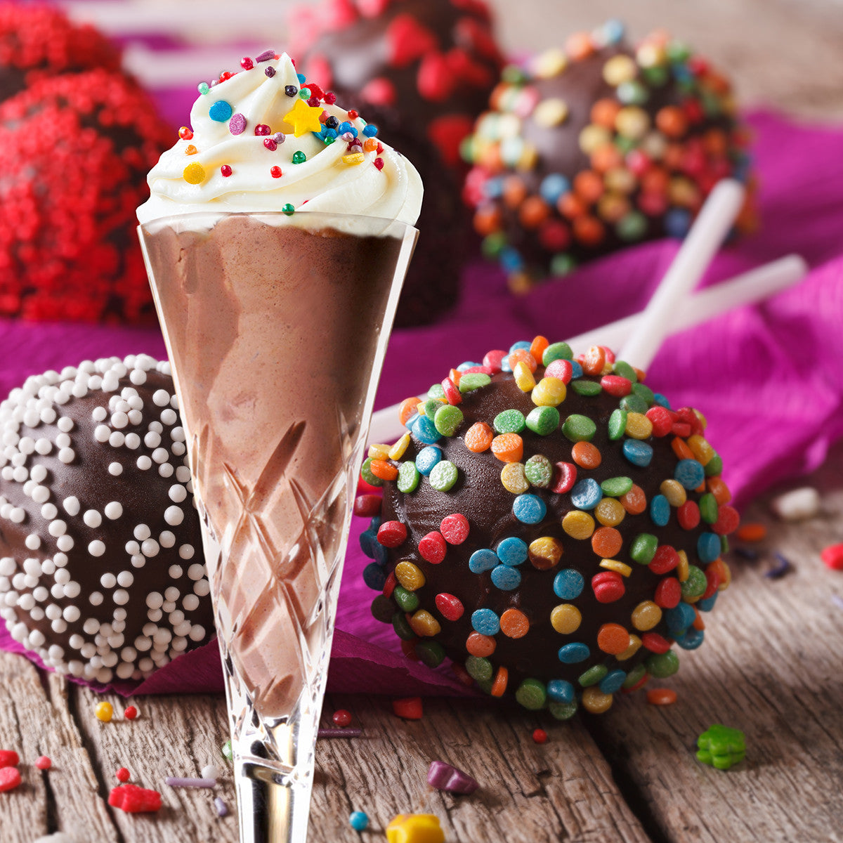 Chocolate Cake Pop Shake Recipe – Protein Milkshake