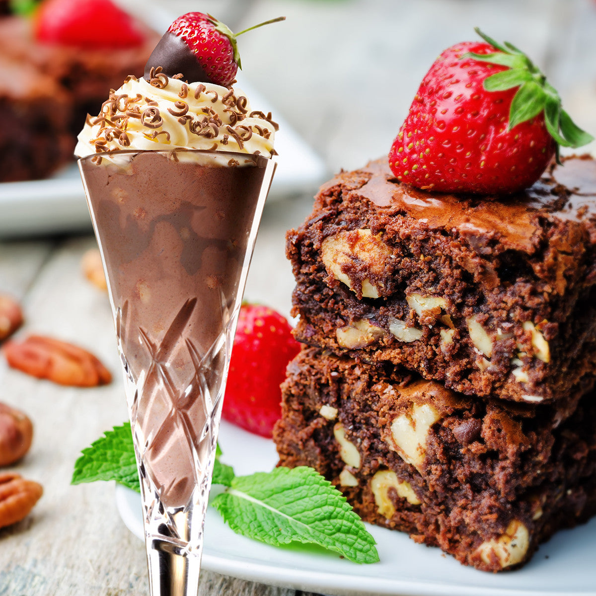 Weight Watchers Chocolate Walnut Brownie Shake – Protein Milkshake