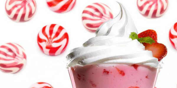 Keto Strawberries & Cream Shake