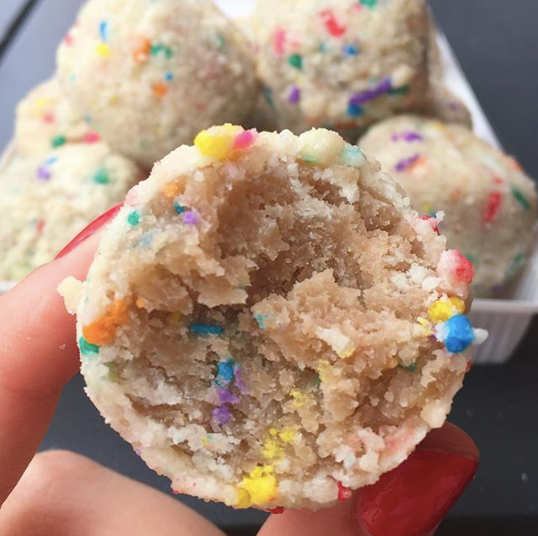 High Protein Birthday Bites – Protein Milkshake