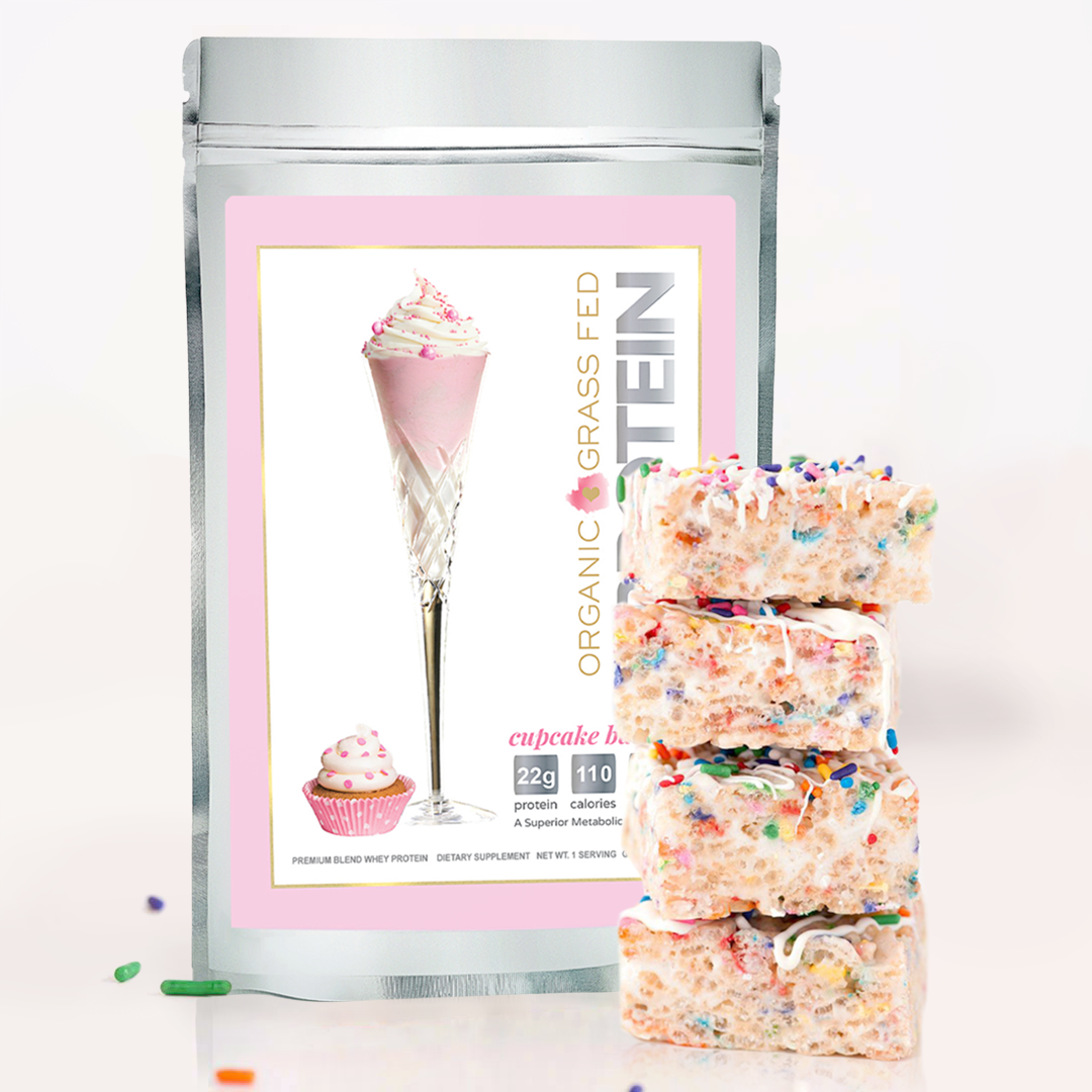 4 Ingredient Protein Rice Krispie Treats Protein Milkshake