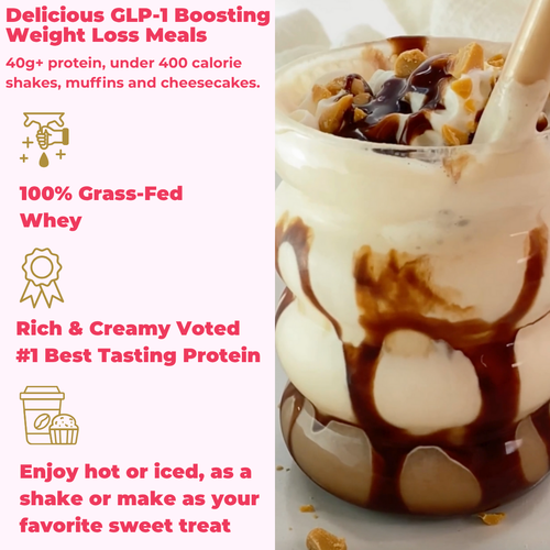 Cupcake Batter Protein Milkshake