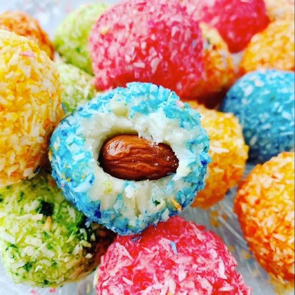 Great balls of YUM 🌈🎂🥥⁣
⁣
Thank...