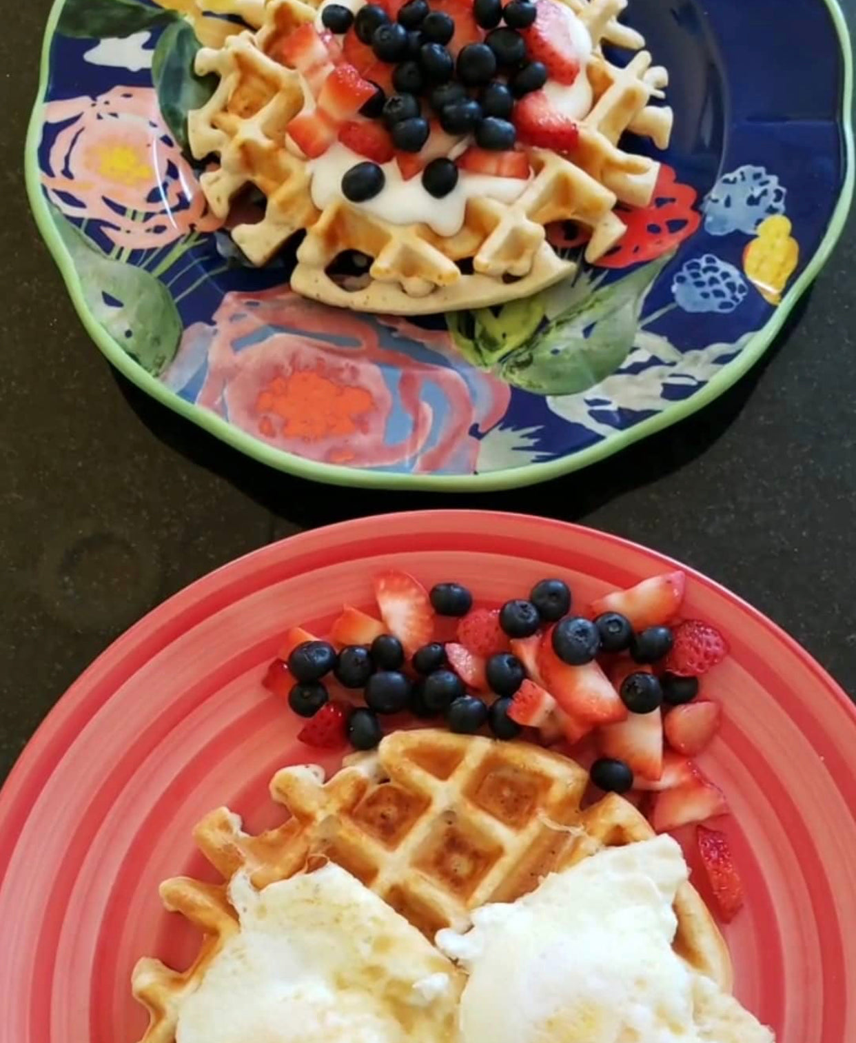 Weight Watchers 4 SP Protein Waffles – Protein Milkshake