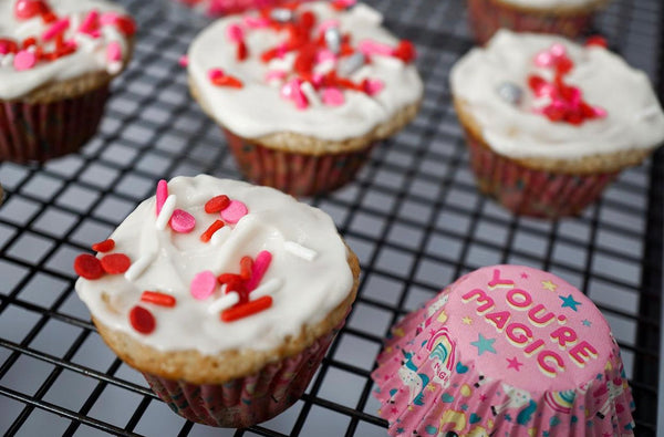 Keto Cupcake Batter Cupcakes