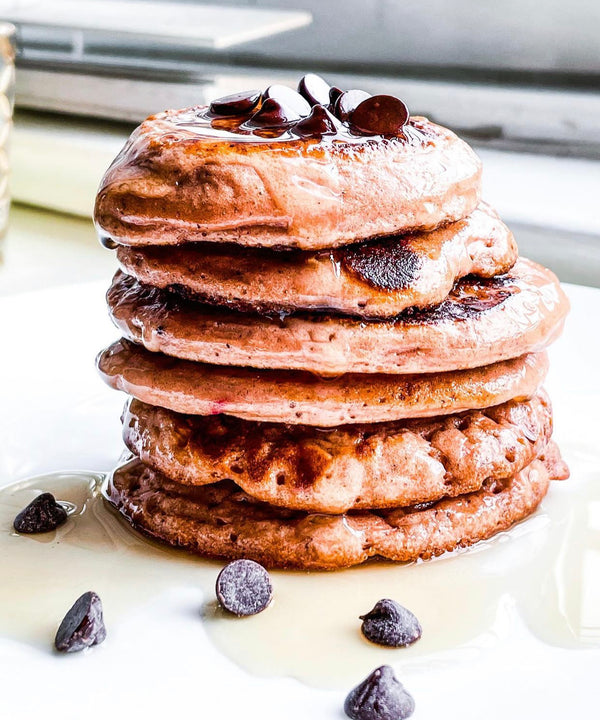 4 SP Weight Watchers Double Chocolate Chip Pancake Stack
