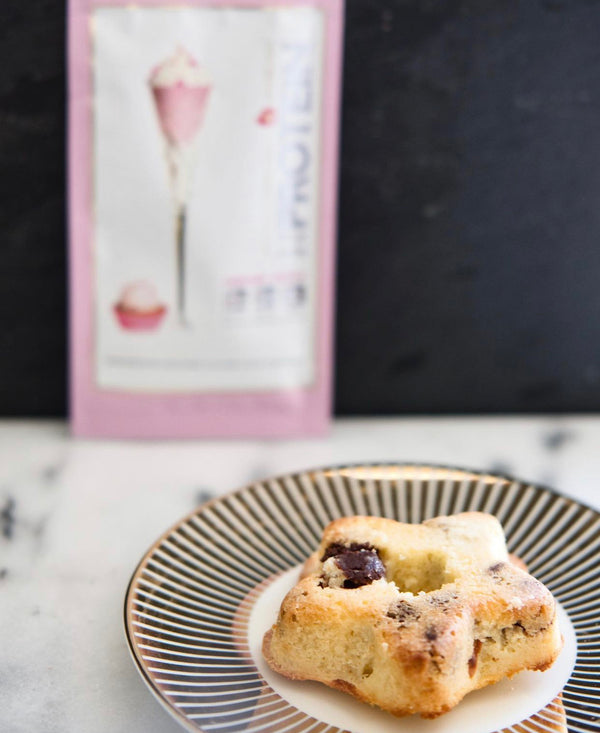 Keto Salted Caramel Chocolate Chip and Coconut Macaroon Cookie Cakes