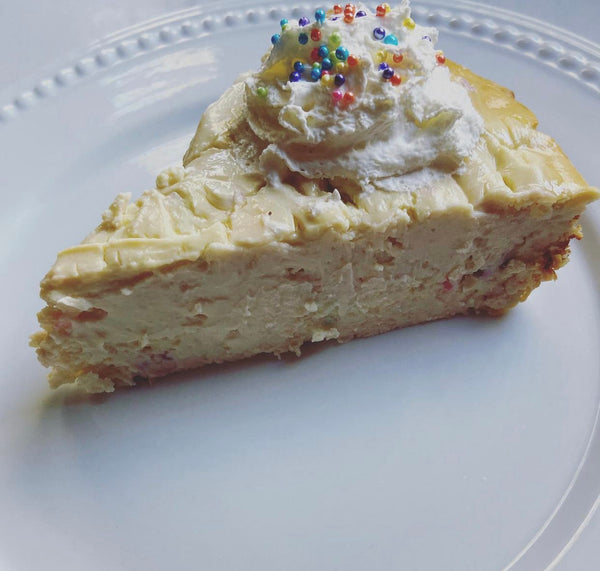 Weight Watchers Cupcake Batter Protein Cheesecake