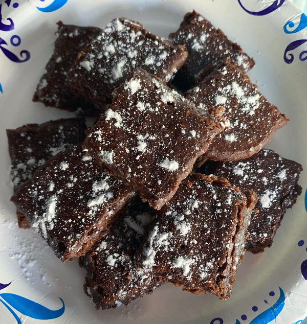 Keto Protein Coconut Chocolate Brownies