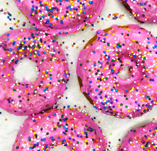 Birthday Keto Cupcake Batter Donuts