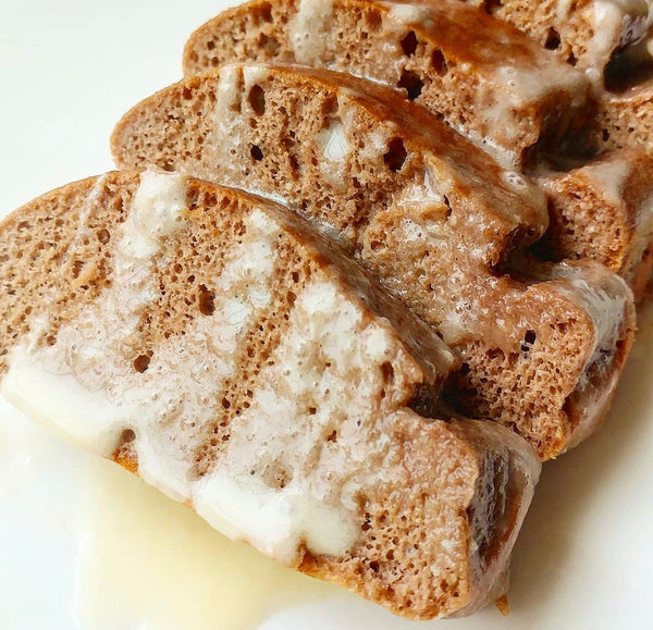 Keto Fluffy Chocolate Protein Loaf