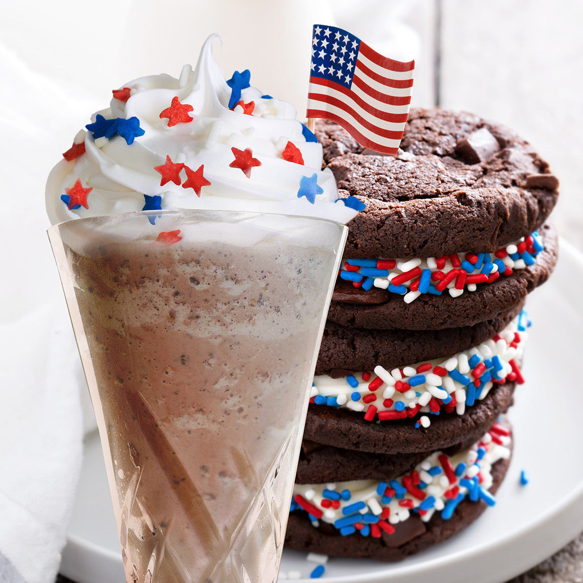 Ice Cream Sandwich Protein Shake Protein Milkshake