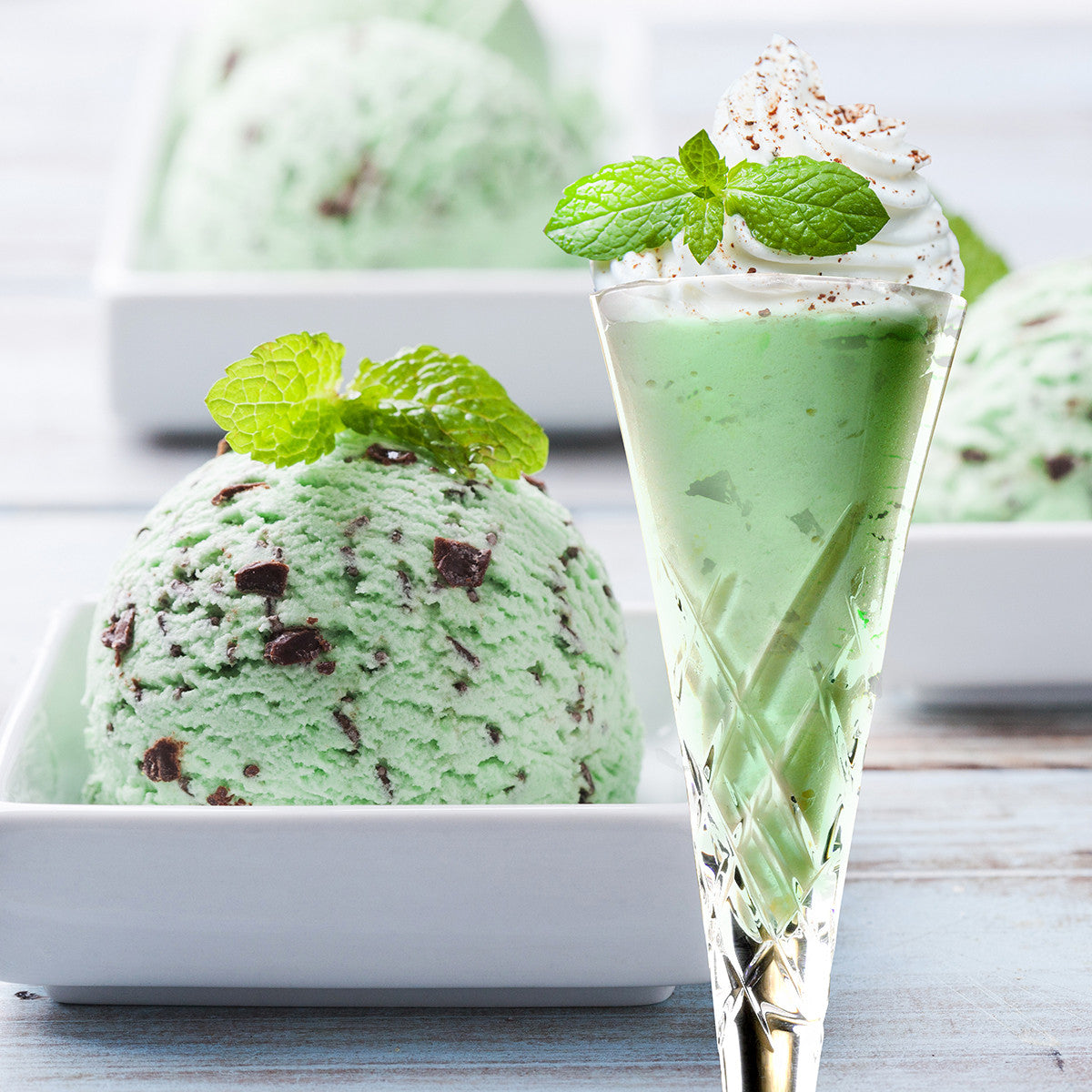 Organic Low Carb Mint Chocolate Chip Shake Recipe – Protein Milkshake