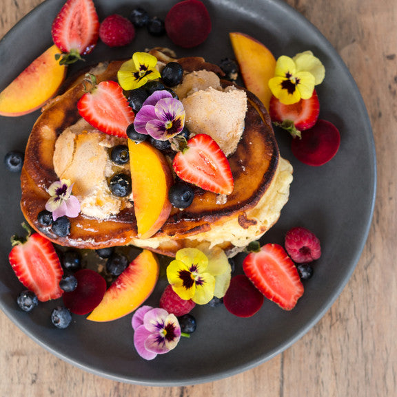Nutrient-Rich Fruit and Protein Pancake Breakfast Recipe