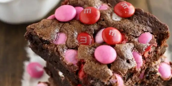 High Protein and Low Carb Valentine's Day Brownies- Keto-Friendly