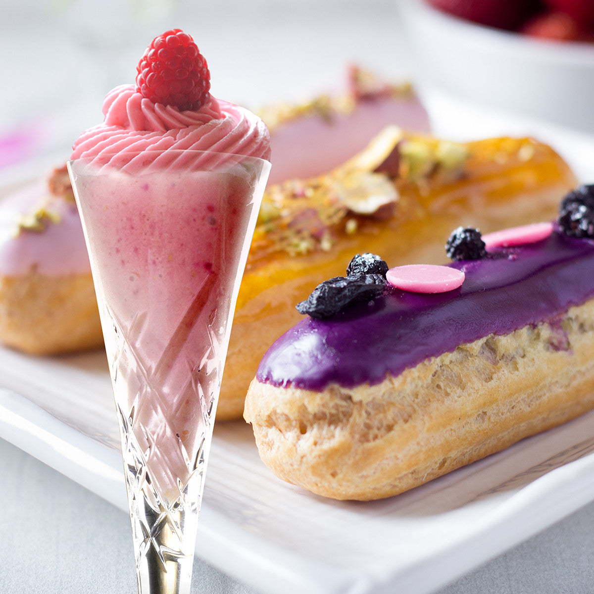 Organic Low Carb Raspberry Eclair Shake – Protein Milkshake
