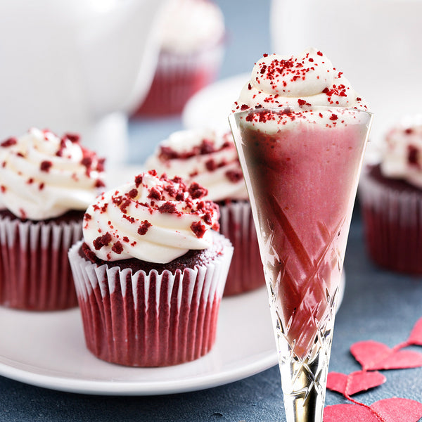 Keto- Friendly Red Velvet Cupcake Shake