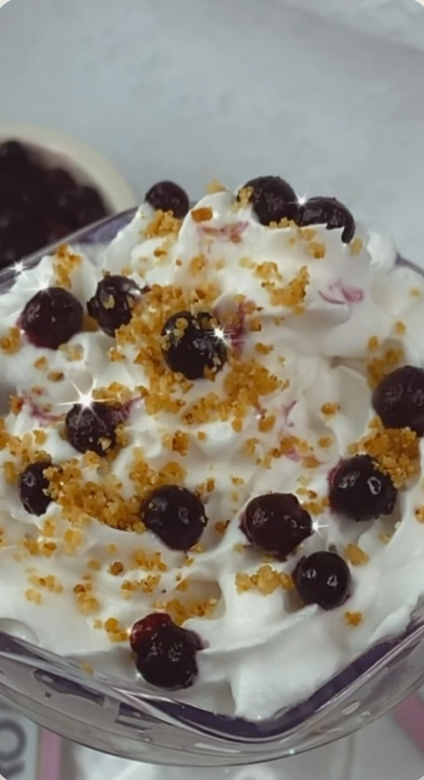 Blueberry Cheesecake Protein Shake Recipe