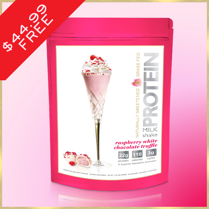 Free Gift - White Chocolate Raspberry Truffle - 15 Servings 1LB
