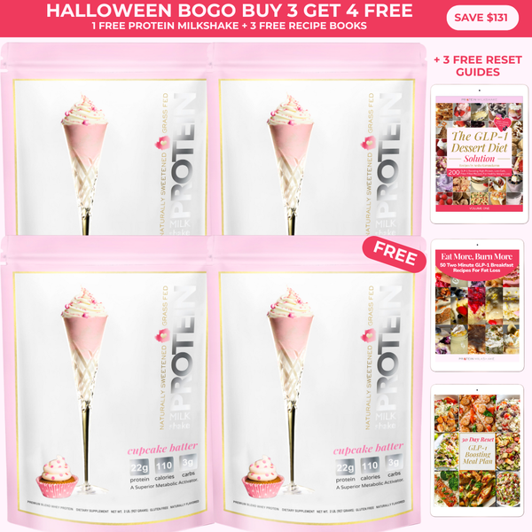 30-Day Weight Loss Transformation Bundle Cupcake Batter Protein Milkshake