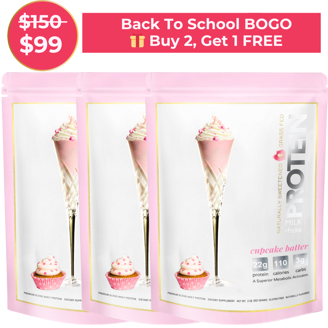 Protein Milkshake Cupcake Batter Low Carb Protein Powder