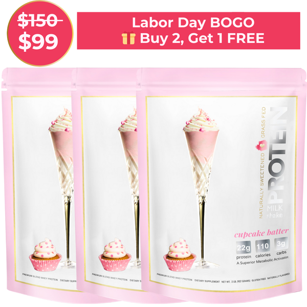 Protein Milkshake Cupcake Batter Low Carb Protein Powder