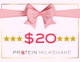 Protein Milkshake Healthy Habits GIft Card