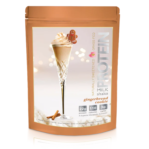 Protein Milkshake Gingerbread Cookie Low Carb Protein Powder - Limited Edition