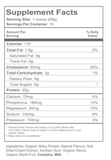 Protein Milkshake Cupcake Batter Zero Sugar Grass Fed Whey Protein Powder