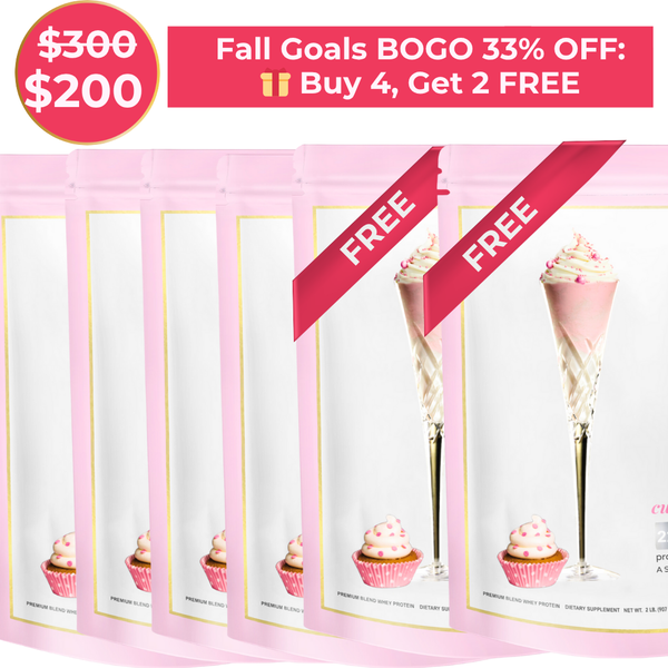 30-Day Weight Loss Transformation Bundle Cupcake Batter Protein Milkshake
