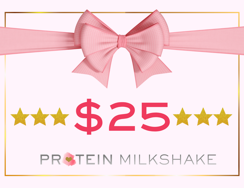 Protein Milkshake Healthy Habits GIft Card