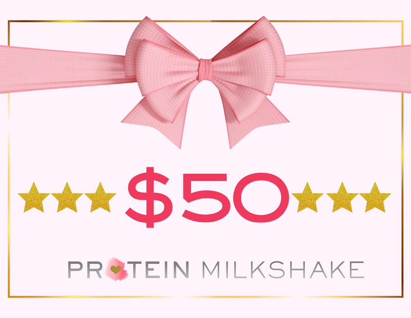 Protein Milkshake Healthy Habits GIft Card