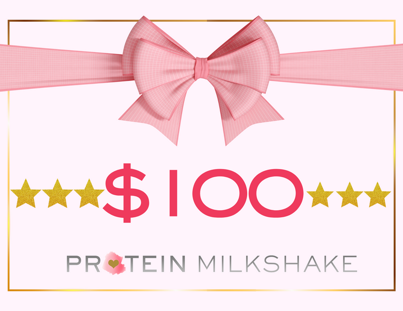 Protein Milkshake Healthy Habits GIft Card